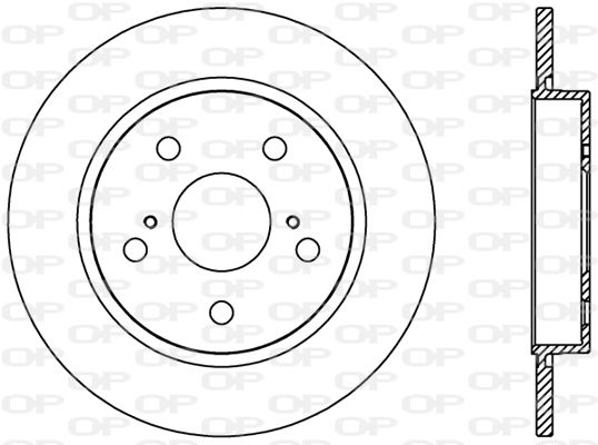 OPEN PARTS Jarrulevy BDR2378.10